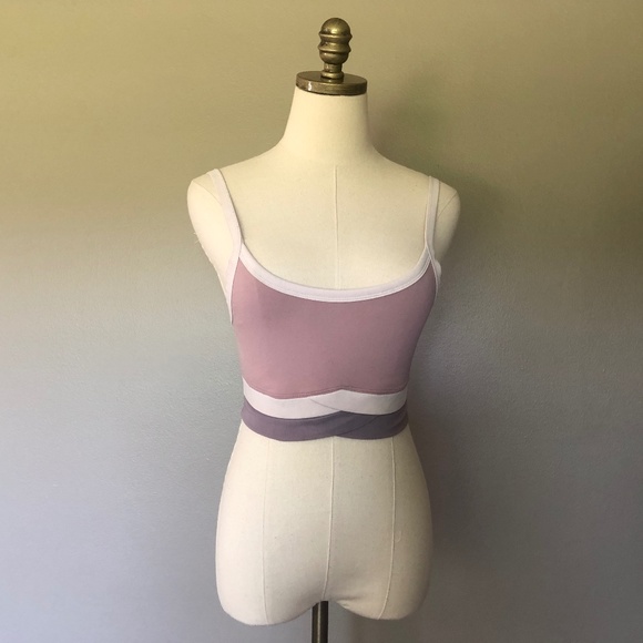 Small Purple Pink Sports Bra - Picture 2 of 6